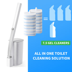 oshang 28 Counts Toilet Brush Refills, Toilet Cleaner Refills, Disposable Toilet Brush Heads